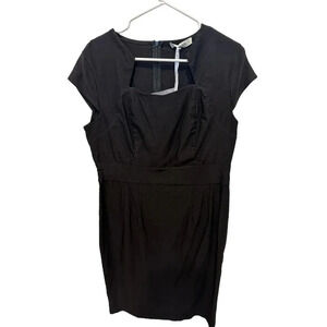 NWT Grace Karin Women's Black Short Sleeve Babydoll Mini Dress Size Large